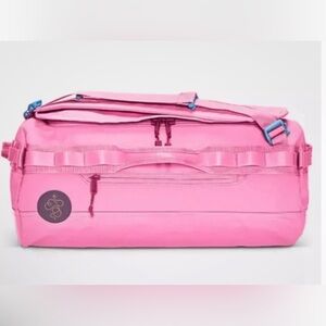 NIB Baboon To The Moon Go Bag Big Duffel Bag 60L Cotton Candy Pink Travel
